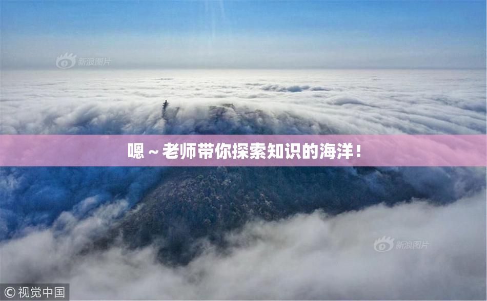 嗯～老师带你探索知识的海洋！