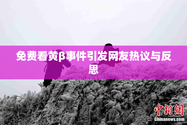 免费看黄β事件引发网友热议与反思