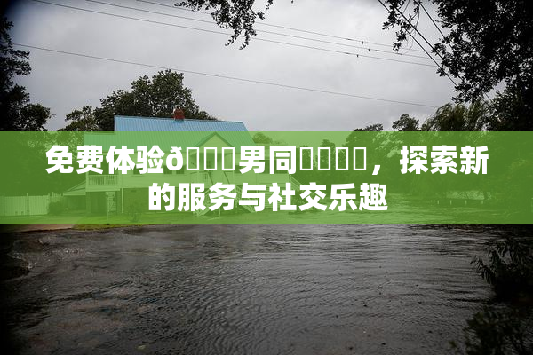 免费体验🔞男同❌‌❌‌，探索新的服务与社交乐趣