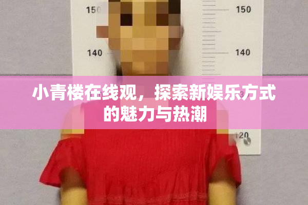 小青楼在线观，探索新娱乐方式的魅力与热潮