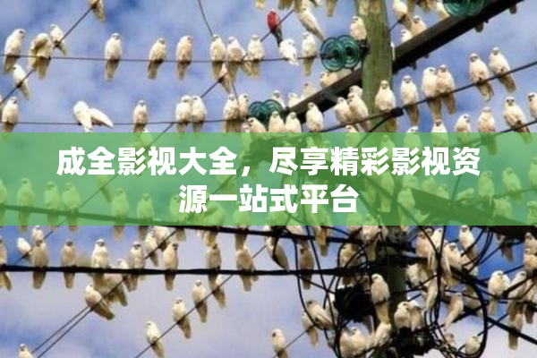 成全影视大全，尽享精彩影视资源一站式平台