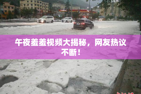 午夜羞羞视频大揭秘，网友热议不断！