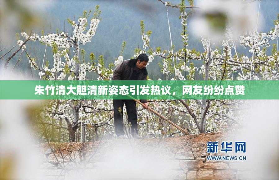 朱竹清大胆清新姿态引发热议，网友纷纷点赞