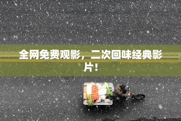 全网免费观影，二次回味经典影片！