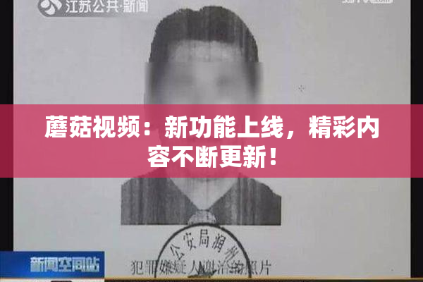 蘑菇视频：新功能上线，精彩内容不断更新！