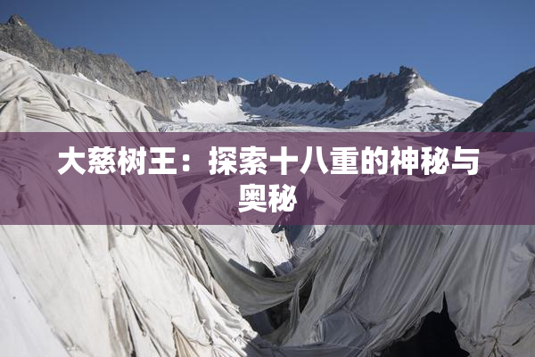 大慈树王：探索十八重的神秘与奥秘