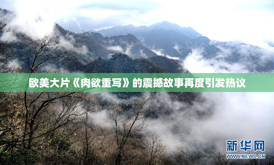 欧美大片《肉欲重写》的震撼故事再度引发热议
