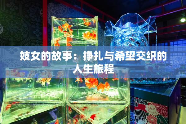 妓女的故事：挣扎与希望交织的人生旅程