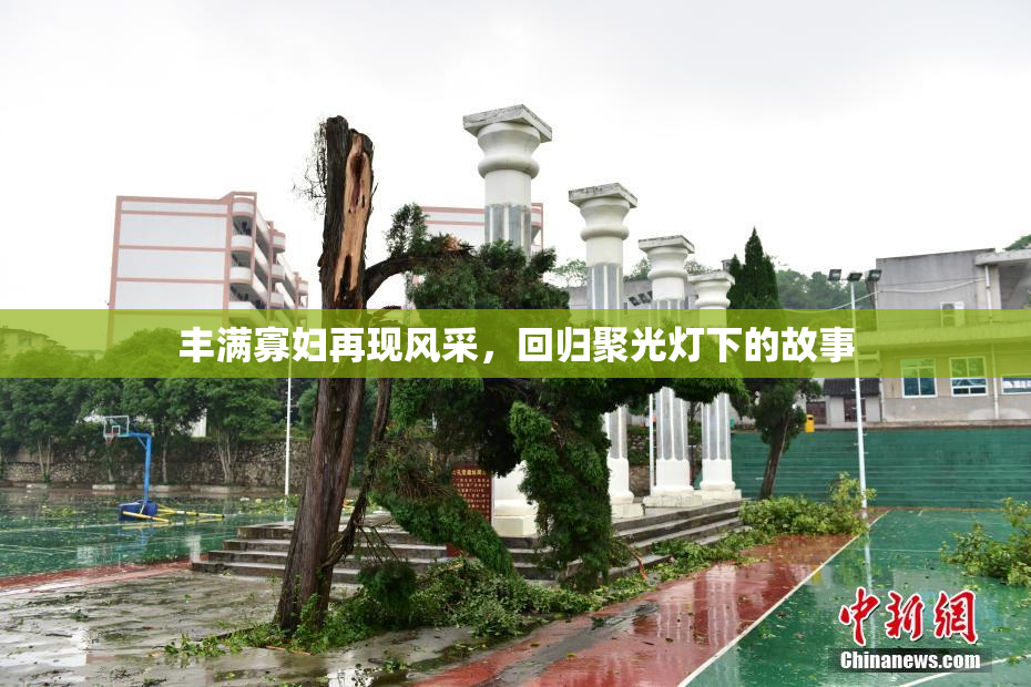 丰满寡妇再现风采，回归聚光灯下的故事
