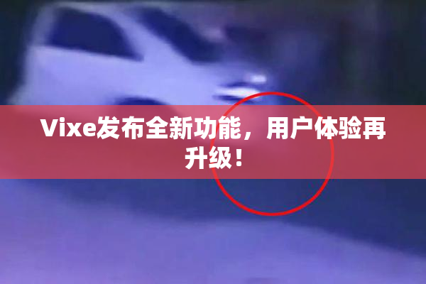 Vixe发布全新功能，用户体验再升级！