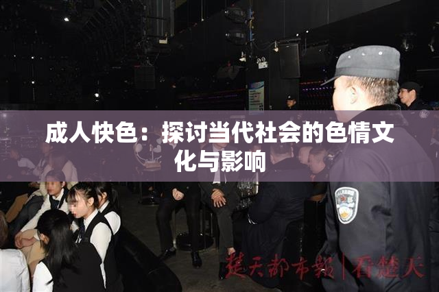 成人快色：探讨当代社会的色情文化与影响