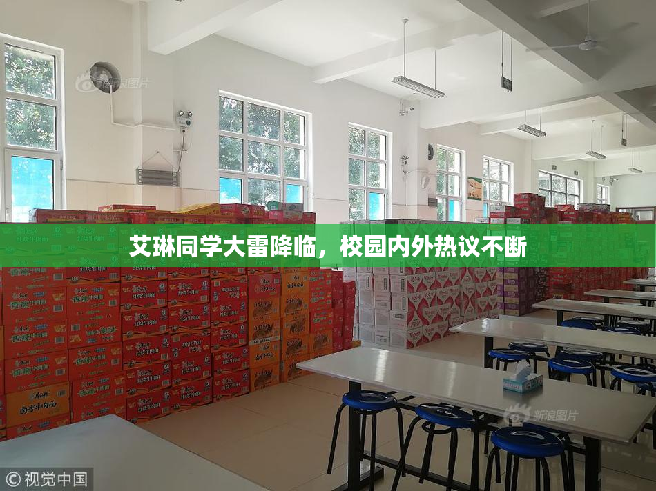 艾琳同学大雷降临，校园内外热议不断