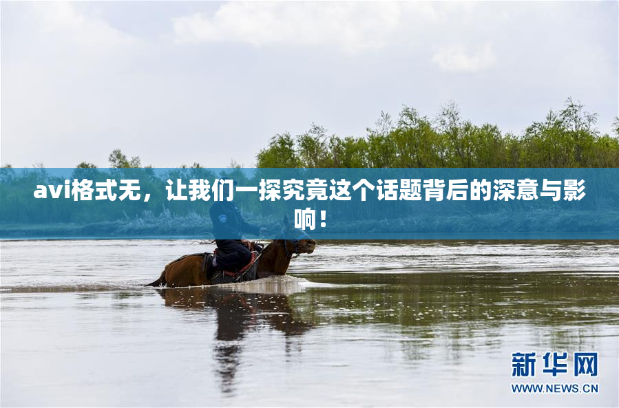avi格式无，让我们一探究竟这个话题背后的深意与影响！