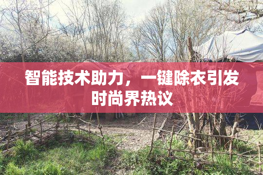 智能技术助力，一键除衣引发时尚界热议