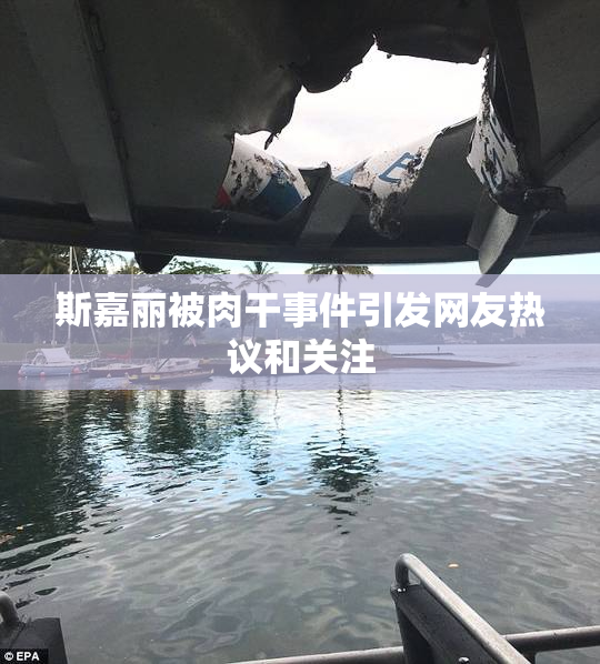斯嘉丽被肉干事件引发网友热议和关注