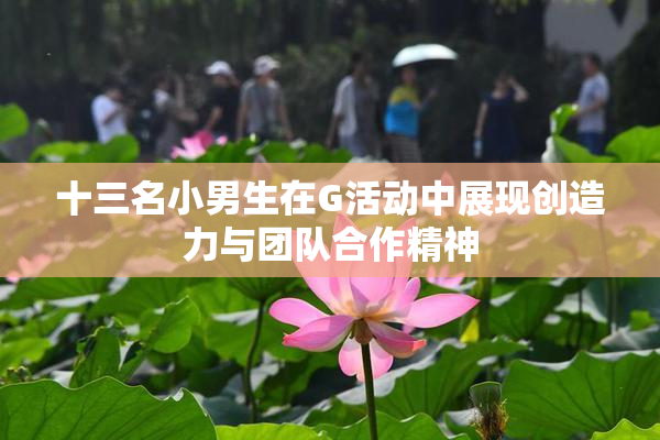 十三名小男生在G活动中展现创造力与团队合作精神