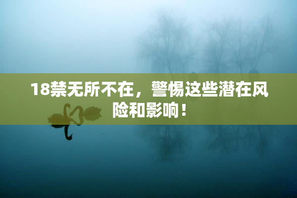 18禁无所不在，警惕这些潜在风险和影响！