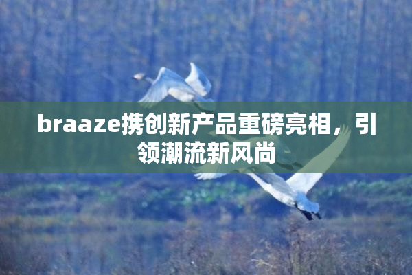 braaze携创新产品重磅亮相，引领潮流新风尚