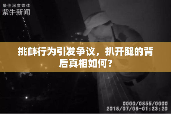 挑衅行为引发争议，扒开腿的背后真相如何？
