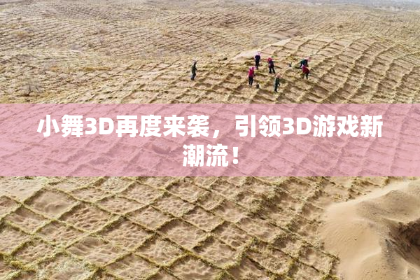 小舞3D再度来袭，引领3D游戏新潮流！