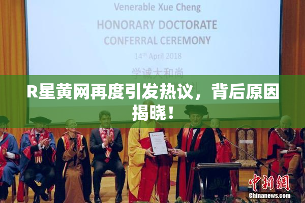 R星黄网再度引发热议，背后原因揭晓！