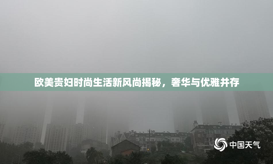 欧美贵妇时尚生活新风尚揭秘，奢华与优雅并存