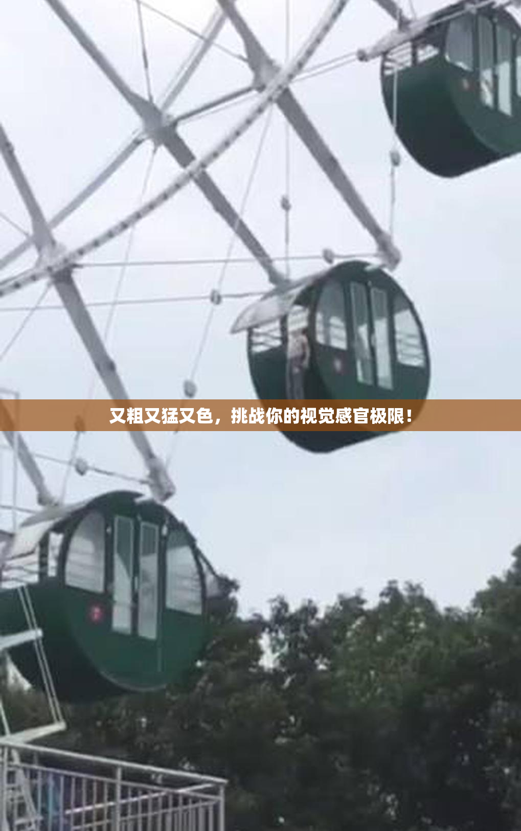 又粗又猛又色，挑战你的视觉感官极限！