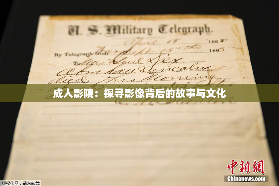 成人影院：探寻影像背后的故事与文化