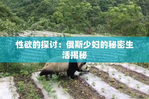 性欲的探讨：俄斯少妇的秘密生活揭秘