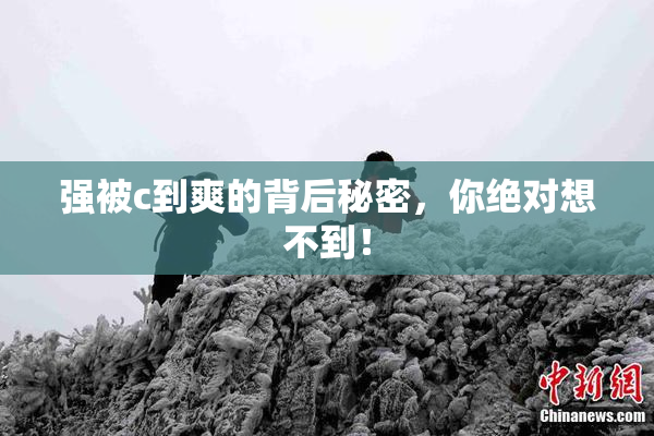 强被c到爽的背后秘密，你绝对想不到！