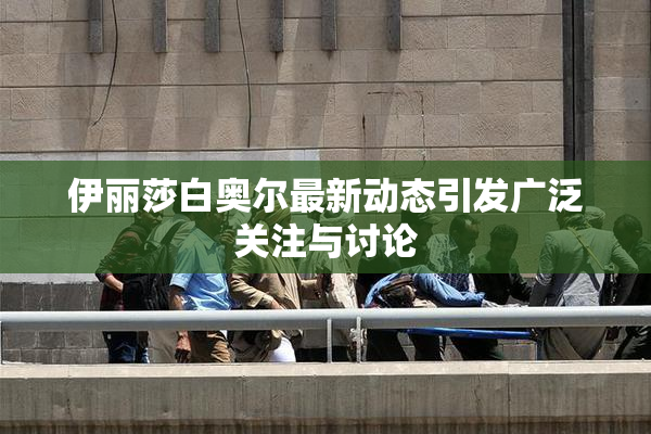 伊丽莎白奥尔最新动态引发广泛关注与讨论