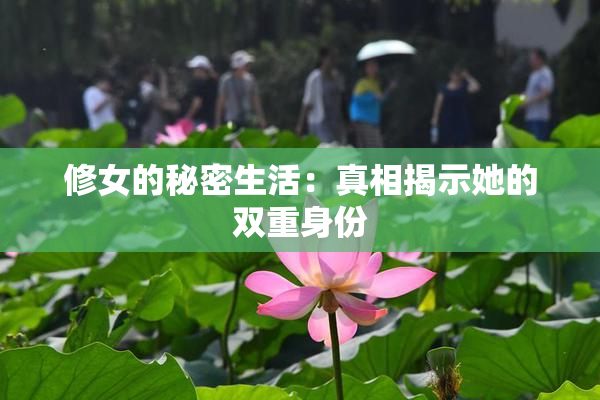 修女的秘密生活：真相揭示她的双重身份