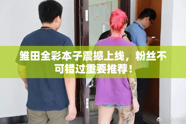 雏田全彩本子震撼上线，粉丝不可错过重要推荐！