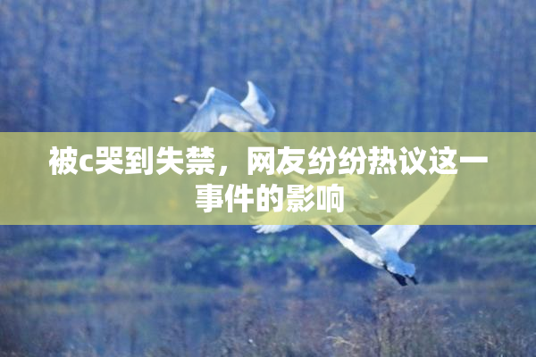 被c哭到失禁，网友纷纷热议这一事件的影响