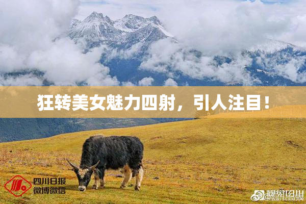狂转美女魅力四射，引人注目！