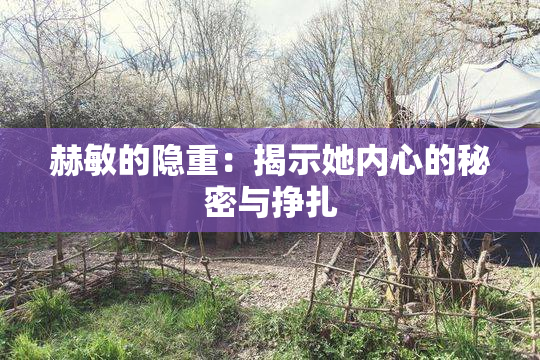赫敏的隐重：揭示她内心的秘密与挣扎