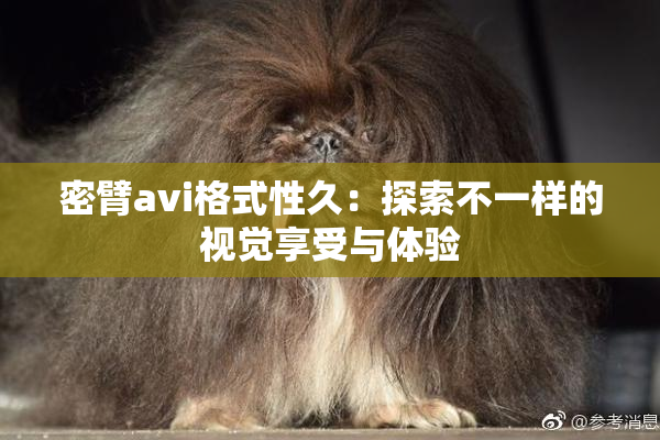 密臂avi格式性久：探索不一样的视觉享受与体验