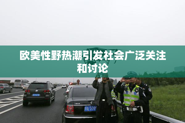 欧美性野热潮引发社会广泛关注和讨论