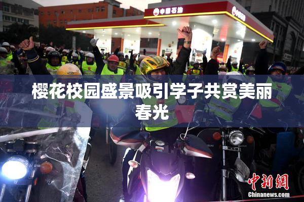 樱花校园盛景吸引学子共赏美丽春光
