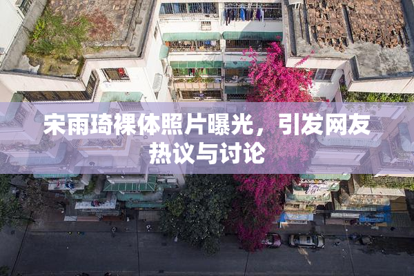 宋雨琦裸体照片曝光，引发网友热议与讨论