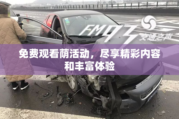 免费观看荫活动，尽享精彩内容和丰富体验