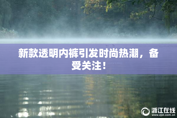 新款透明内裤引发时尚热潮，备受关注！