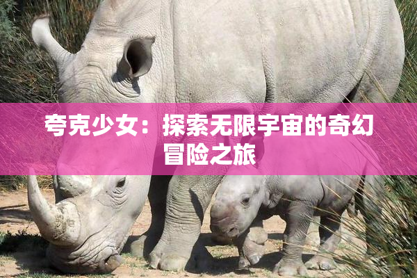 夸克少女：探索无限宇宙的奇幻冒险之旅