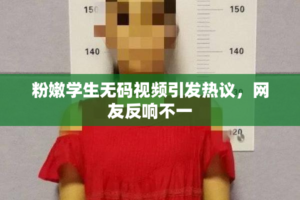 粉嫩学生无码视频引发热议，网友反响不一