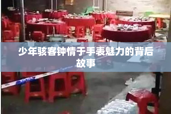 少年骇客钟情于手表魅力的背后故事