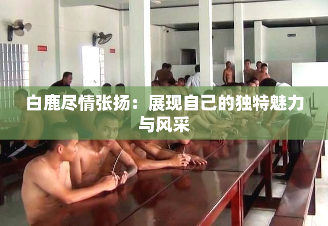 白鹿尽情张扬：展现自己的独特魅力与风采