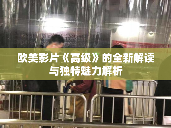 欧美影片《高级》的全新解读与独特魅力解析