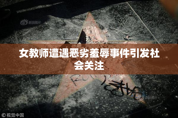 女教师遭遇恶劣羞辱事件引发社会关注