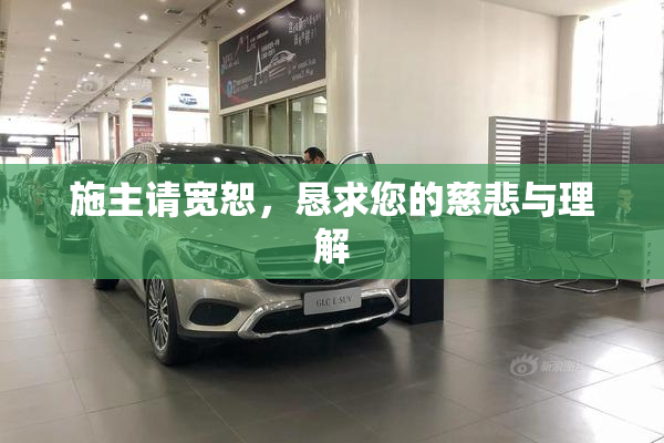 施主请宽恕，恳求您的慈悲与理解
