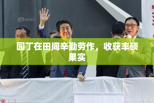 园丁在田间辛勤劳作，收获丰硕果实